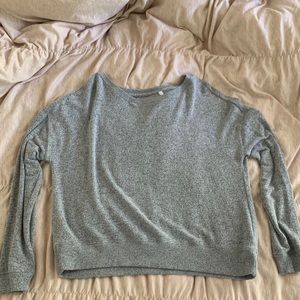 Grey lounge top from Pacsun